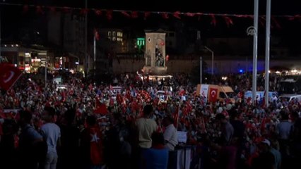 Cumhurbaşkanı Eroğan'ın Ohal Açıklaması - Taksim Meydanı