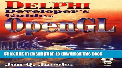 Download Delphi Developer s Guide To OPENGL  PDF Free