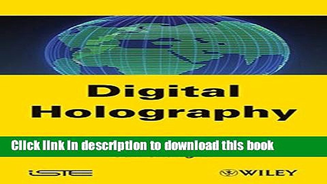 Read Digital Holography  Ebook Free