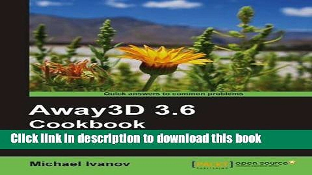 Read Away3d 3.6 Cookbook Ebook Free