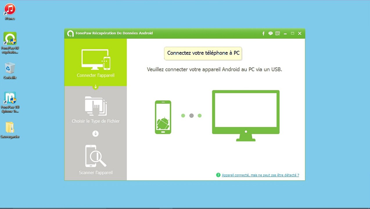 comment récupérer contact android