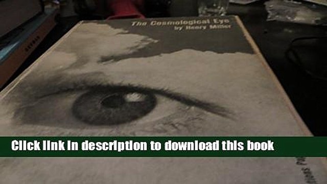 Download THE COSMOLOGICAL EYE [ 1st ] PDF Free