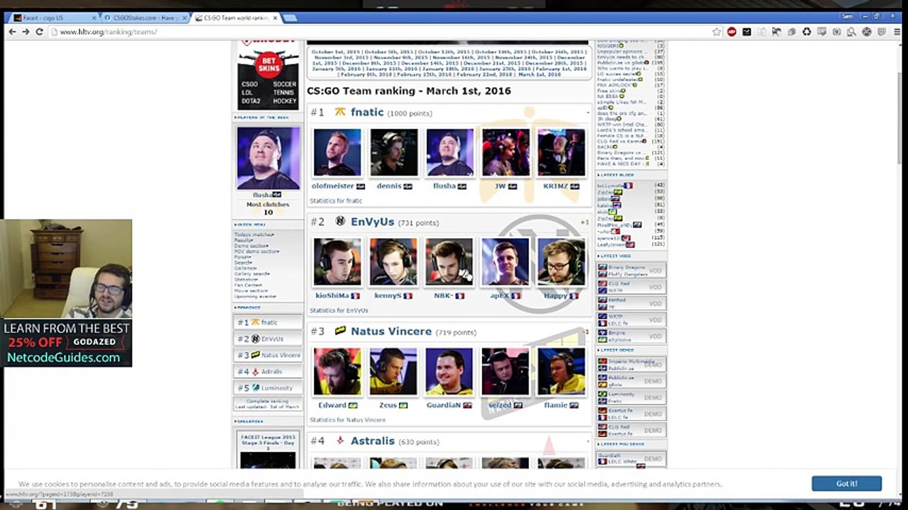 DaZeD Vlog - Toughest Pro Teams in CSGO #4