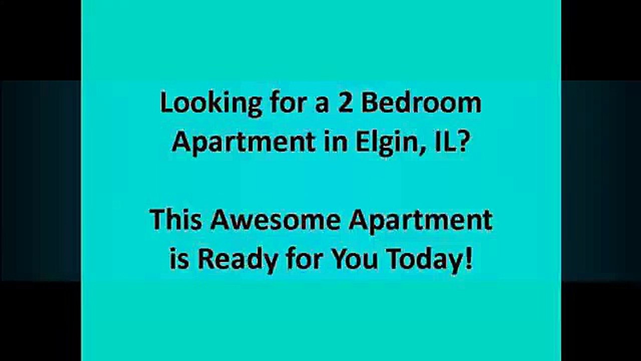 2 Bedroom Apartment for Rent Elgin IL 60123- View it Today! -Elgin Apartments for Rent