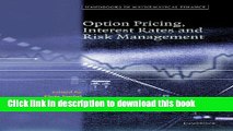 [PDF] Handbooks in Mathematical Finance: Option Pricing, Interest Rates and Risk Management