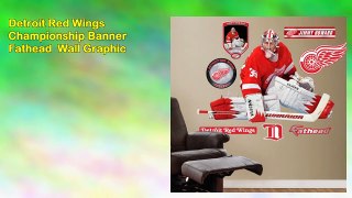 Detroit Red Wings Championship Banner Fathead Wall Graphic