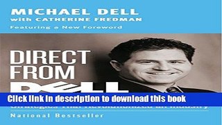 Read Direct from Dell: Strategies that Revolutionized an Industry  Ebook Free