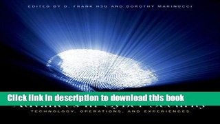 Download Advances in Cyber Security: Technology, Operation, and Experiences  Read Online