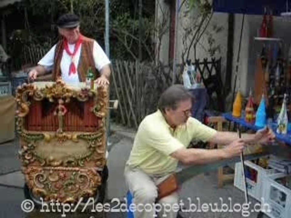 Concerto pour orgue de barbarie et scie musicale