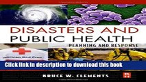 Read Disasters and Public Health: Planning and Response  Ebook Free