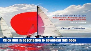 Download Books Fundamentals of Human Resource Management (3rd Edition) E-Book Free