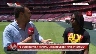 Renato Sanches Entrevista de despedida do Benfica [HD]
