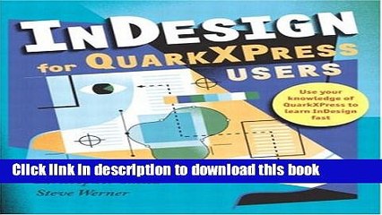 Read InDesign for QuarkXPress Users  Ebook Free