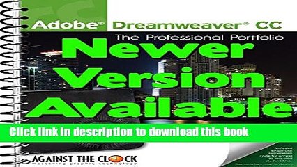 Download Adobe Dreamweaver CC: The Professional Portfolio  Ebook Free