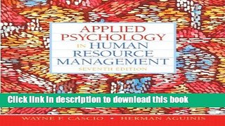 Read Books Applied Psychology in Human Resource Management (7th Edition) E-Book Free