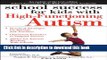 Read School Success for Kids with High-Functioning Autism  PDF Online