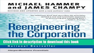 Download Books Reengineering the Corporation: A Manifesto for Business Revolution (Collins