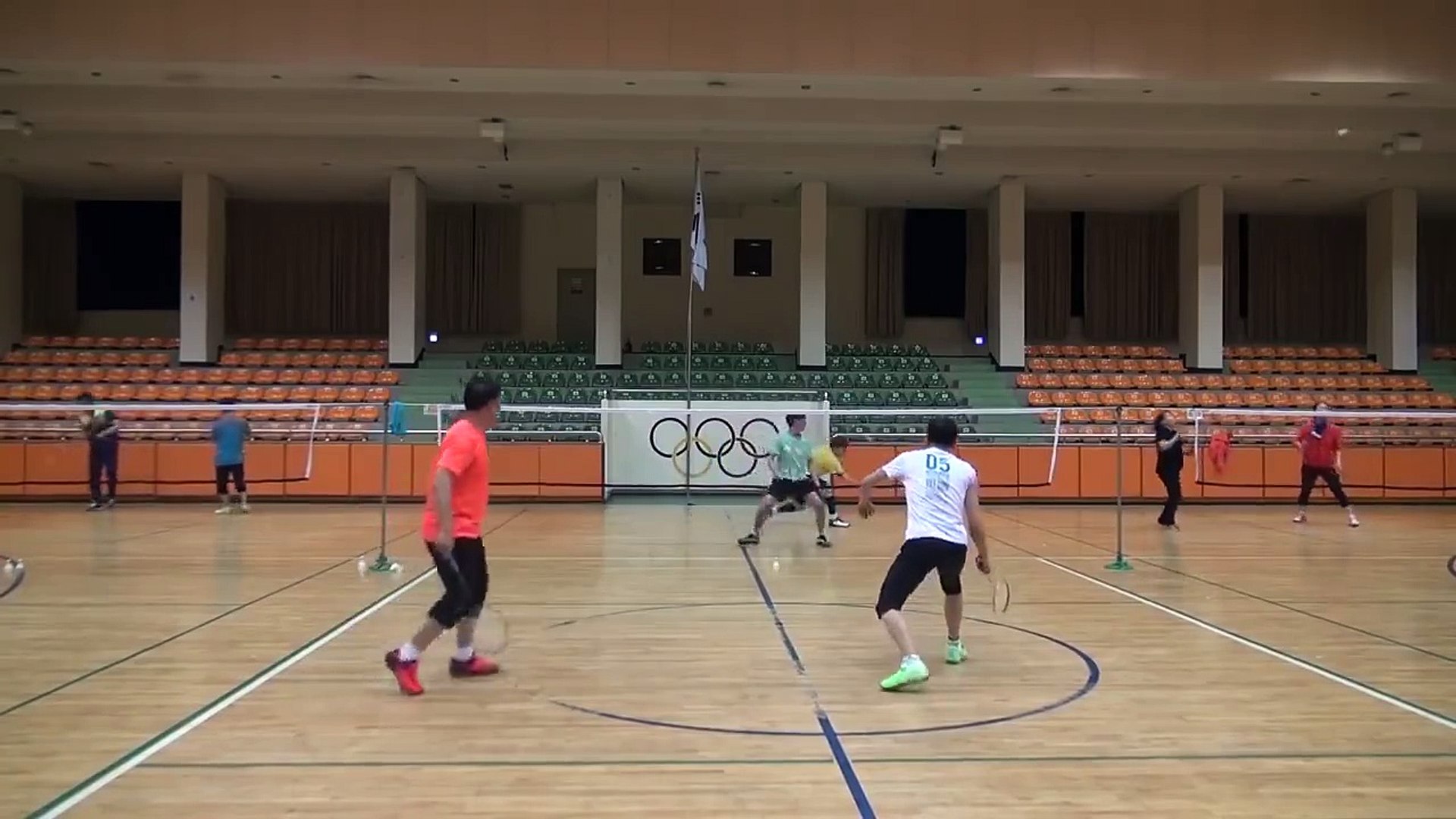 Accident in Badminton