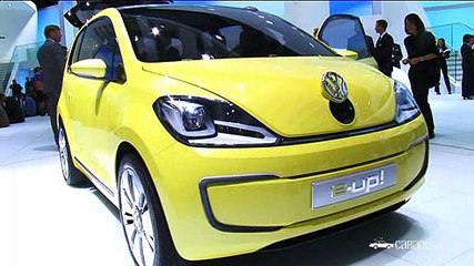 Francfort 2009 : Thierry Lespiaucq, DG Volkswagen France, présente l'E-Up
