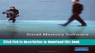 Read Small Memory Software: Patterns for systems with limited memory (Software Patterns Series)