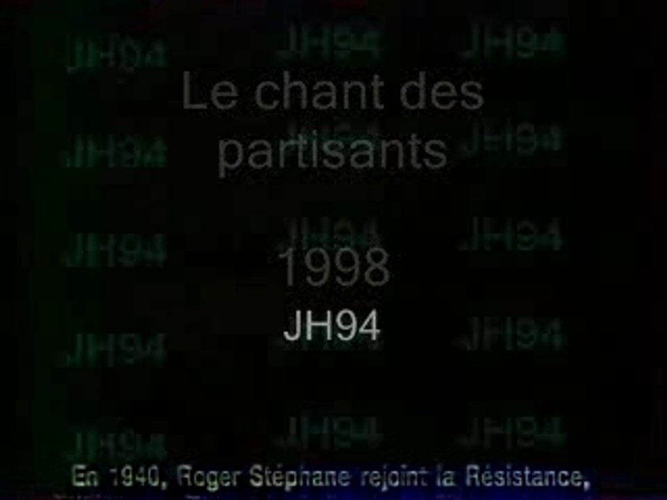 Johnny Hallyday - 1998 - Le chant des partisants