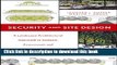 Read Book Security and Site Design: A Landscape Architectural Approach to Analysis, Assessment and
