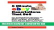 Download [(5 Minute Ebay Descriptions That Sell: How to Make Money Selling Items on Ebay More