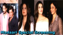 Special Screening Of Madaari | Shahrukh Khan, Irrfan Khan, Zarine Khan, Kriti Sanon