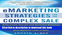 Download eMarketing Strategies for the Complex Sale PDF Free