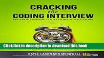 Download Cracking the Coding Interview: 189 Programming Questions and Solutions PDF Free