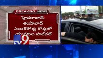 Youngsters drive car with over speed,held in Shamshabad