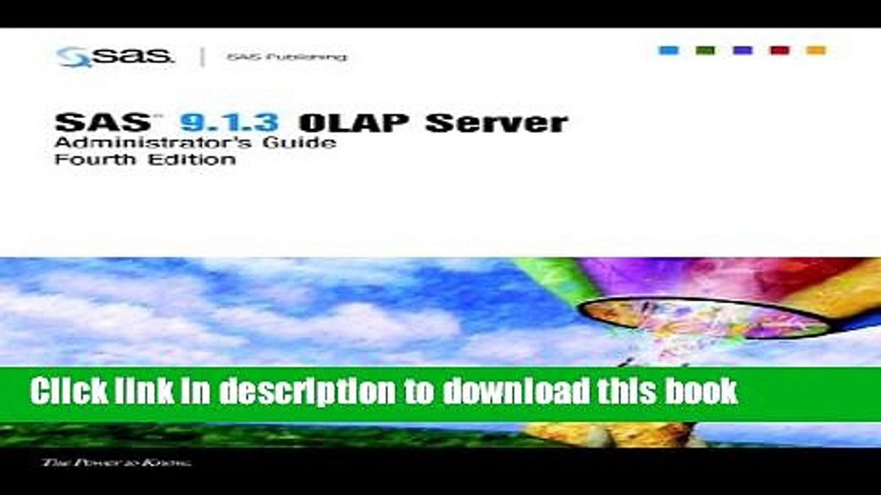 Download SAS(R) 9.1.3 OLAP Server: Administrator s Guide  EBook