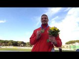 Men's shot put F44 | Victory Ceremony | 2016 IPC Athletics European Championships Grosseto