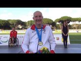 Men's 100 m T51 | Victory Ceremony | 2016 IPC Athletics European Championships Grosseto