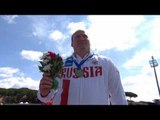 Men's discus throw F57 | Victory Ceremony | 2016 IPC Athletics European Championships Grosseto