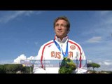 Men's 100 m T12 | Victory Ceremony | 2016 IPC Athletics European Championships Grosseto