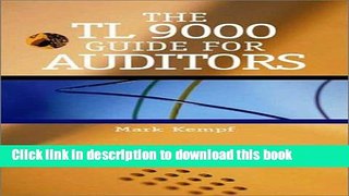 Download Books The TL 9000 Guide for Auditors E-Book Free