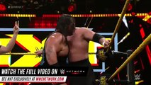 Rhyno vs. Samoa Joe- WWE NXT, July 20, 2016