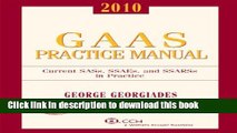 Read Books GAAS Practice Manual, 2010 (with CD-ROM) E-Book Download