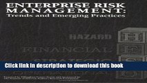 Read Books Enterprise Risk Management: Trends and Emerging Practices Ebook PDF