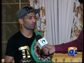 Boxer Mohammad Waseem back in the country post win: Asks government for support-21 July 2016