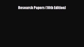Read Research Papers (10th Edition) PDF Online