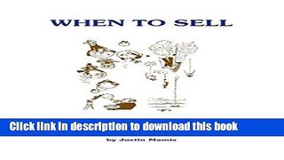 Read When To Sell: Inside Strategies for Stock Market Profits  Ebook Free