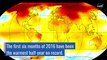 L'effet du réchauffement climatique : 2016 est un record ! NASA Climate Trends 2016