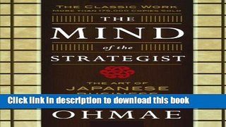 Read Book The Mind Of The Strategist: The Art of Japanese Business ebook textbooks