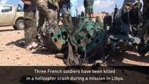 Three French soldiers killed in helicopter crash in Libya