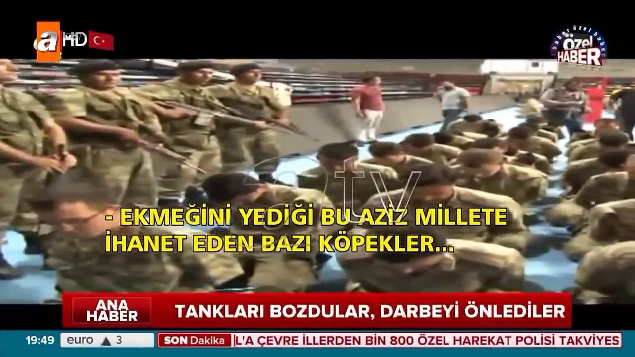 Binbaşı  darbeci askerlere verdiği ibretlik ayar! - from YouTube