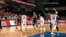 女子バスケ　日本vs韓国　韓国人のキチガイバスケMadman basketball of Korea