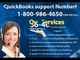 QuickBooks Technical Support Phone Number 1-800-986-4650 (USA/Canada toll free)