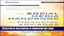 Read The Social Media Handbook for Financial Advisors: How to Use LinkedIn, Facebook, and Twitter